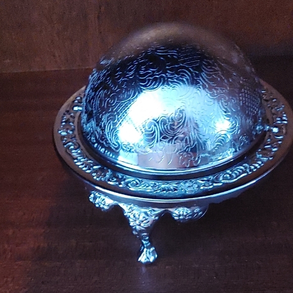 Vintage Ornate Trinket Dish - Picture 3 of 11